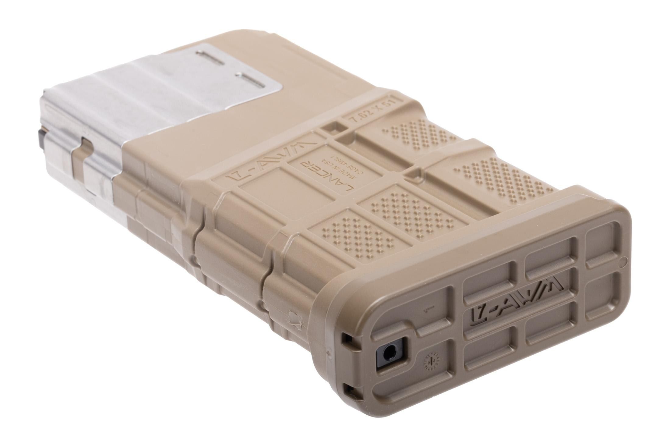 Lancer Systems Gen 2 L7AWM .308/7.62/6.5CM 20 Round Magazine - FDE